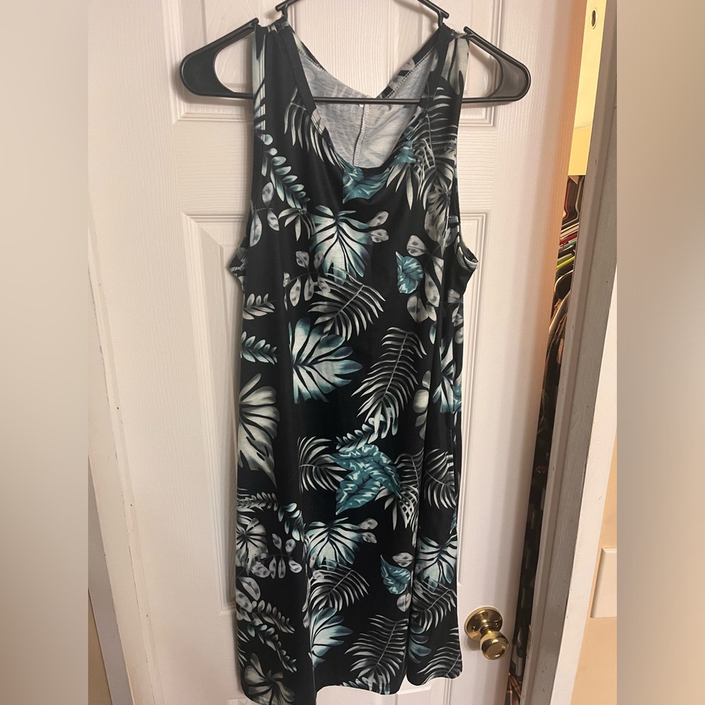 leafy beachy dress/shirt